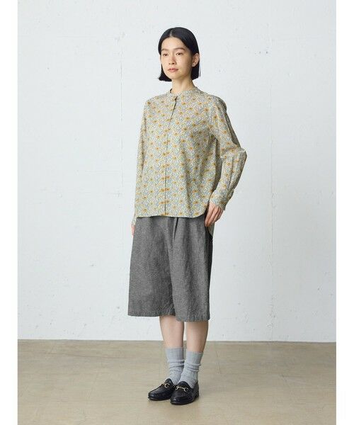 MidiUmi / ミディウミ その他パンツ | MidiUmi C/Lタックショートパンツ | 詳細5