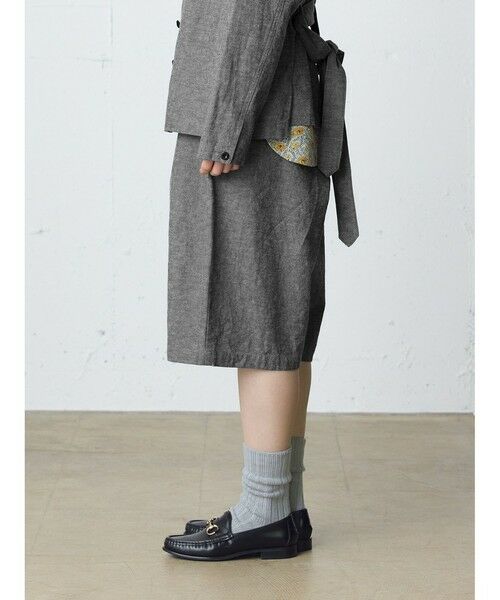 MidiUmi / ミディウミ その他パンツ | MidiUmi C/Lタックショートパンツ | 詳細9