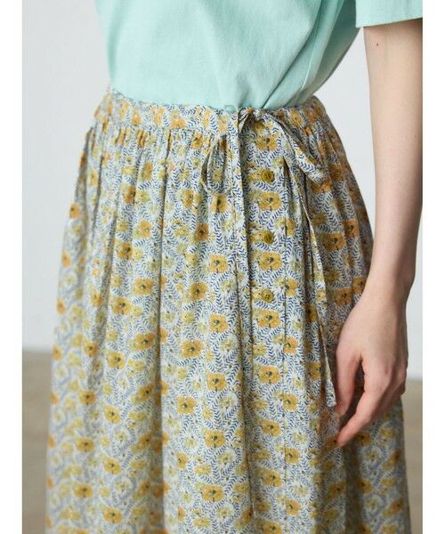 MidiUmi / ミディウミ ミニ・ひざ丈スカート | MidiUmi リバティプリントファーマーズスカート | 詳細10