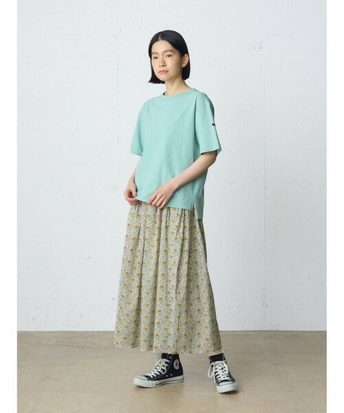 MidiUmi / ミディウミ ミニ・ひざ丈スカート | MidiUmi リバティプリントファーマーズスカート | 詳細3