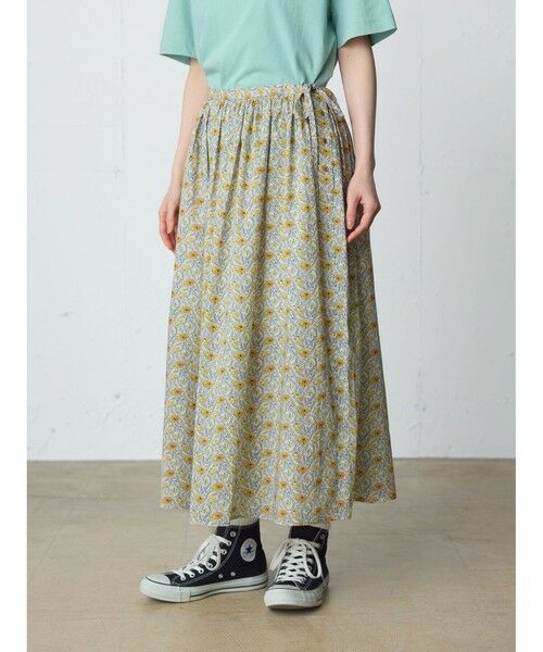 MidiUmi / ミディウミ ミニ・ひざ丈スカート | MidiUmi リバティプリントファーマーズスカート | 詳細7