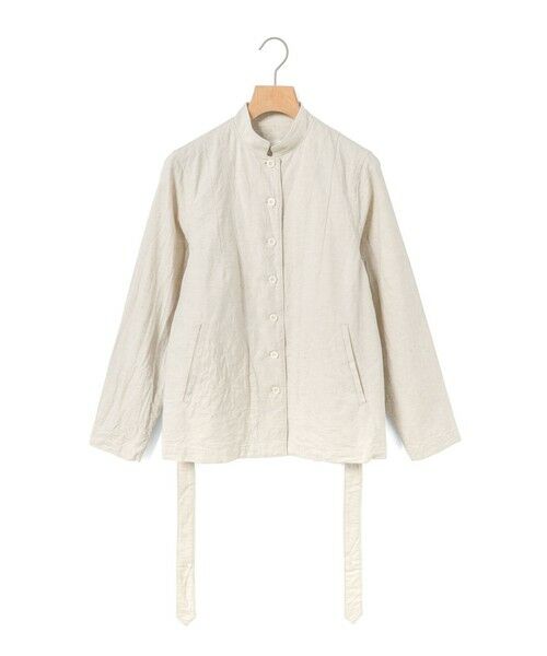 MidiUmi / ミディウミ テーラードジャケット | MidiUmi C/Lスタンドカラージャケット（キナリ(color13)）