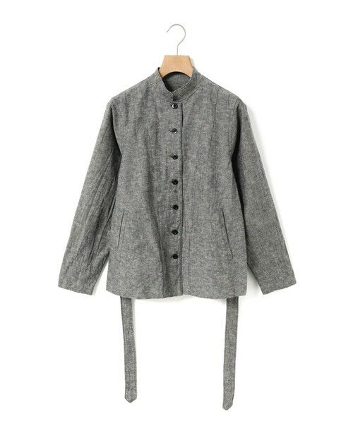 MidiUmi / ミディウミ テーラードジャケット | MidiUmi C/Lスタンドカラージャケット | 詳細3