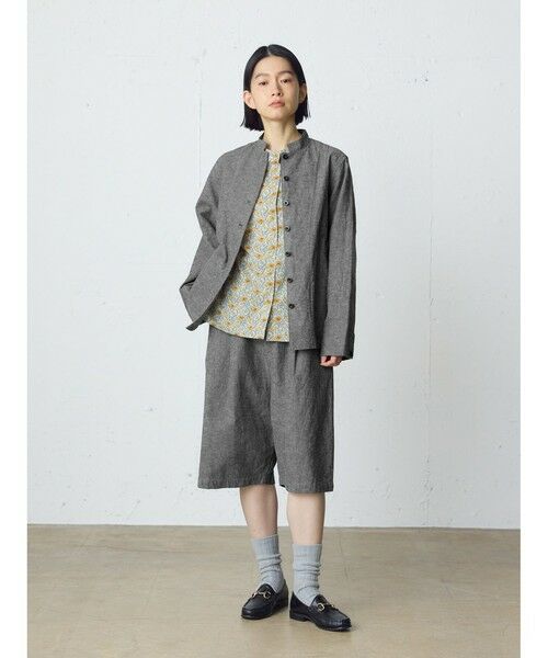 MidiUmi / ミディウミ テーラードジャケット | MidiUmi C/Lスタンドカラージャケット | 詳細10