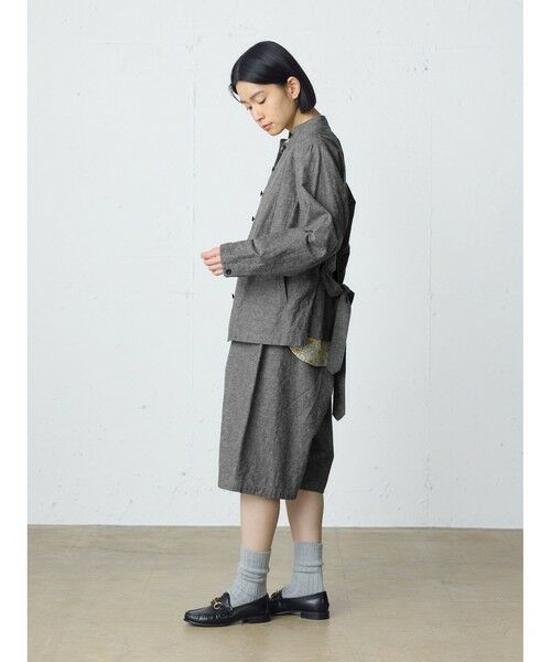 MidiUmi / ミディウミ テーラードジャケット | MidiUmi C/Lスタンドカラージャケット | 詳細12