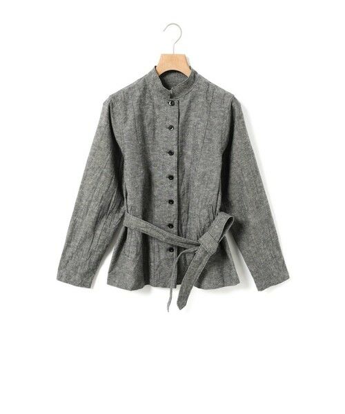 MidiUmi / ミディウミ テーラードジャケット | MidiUmi C/Lスタンドカラージャケット | 詳細15