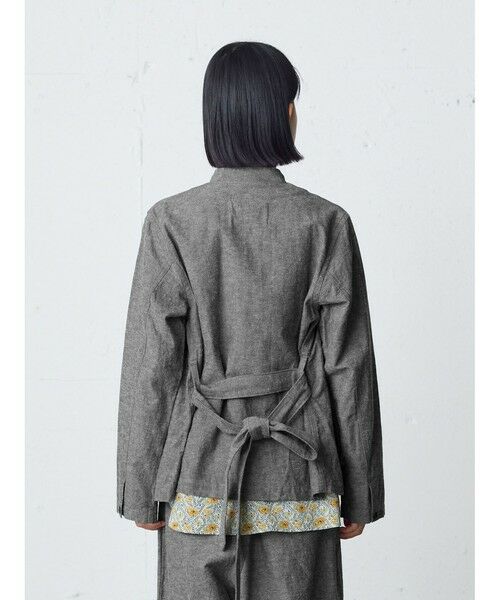 MidiUmi / ミディウミ テーラードジャケット | MidiUmi C/Lスタンドカラージャケット | 詳細7