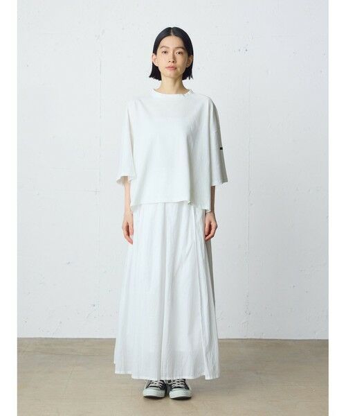 MidiUmi / ミディウミ ミニ・ひざ丈スカート | MidiUmi ギャザースカート（オフホワイト(color11)）