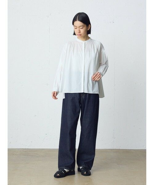 MidiUmi / ミディウミ シャツ・ブラウス | MidiUmi ギャザーワイドシャツ | 詳細9