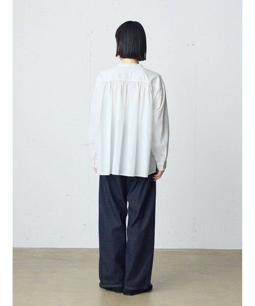 MidiUmi / ミディウミ シャツ・ブラウス | MidiUmi ギャザーワイドシャツ | 詳細12