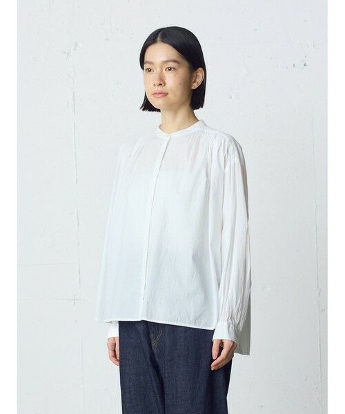 MidiUmi / ミディウミ シャツ・ブラウス | MidiUmi ギャザーワイドシャツ | 詳細4