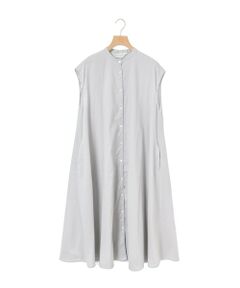 MidiUmi / ミディウミ ロング・マキシ丈ワンピース | MidiUmi ノースリーブプリーツシャツワンピース