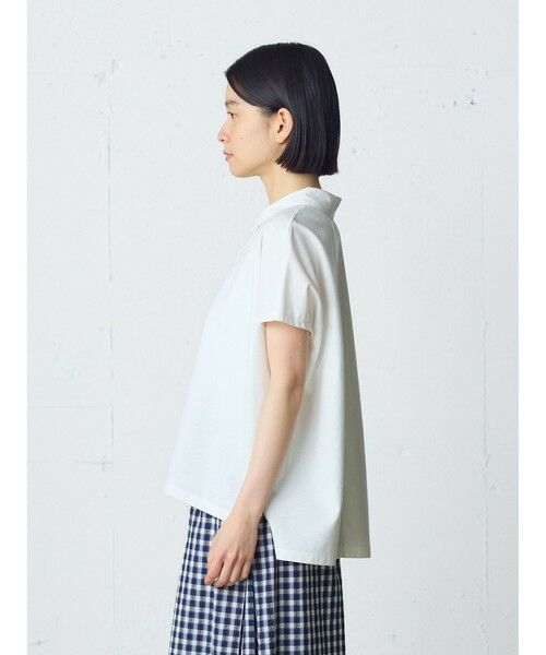 MidiUmi / ミディウミ カットソー | MidiUmi ポロノースリーブプルオーバー | 詳細4