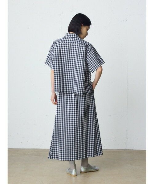 MidiUmi / ミディウミ シャツ・ブラウス | MidiUmi シアサッカーチェックシャツ | 詳細10