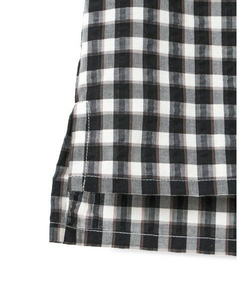 MidiUmi / ミディウミ シャツ・ブラウス | MidiUmi シアサッカーチェックシャツ | 詳細14