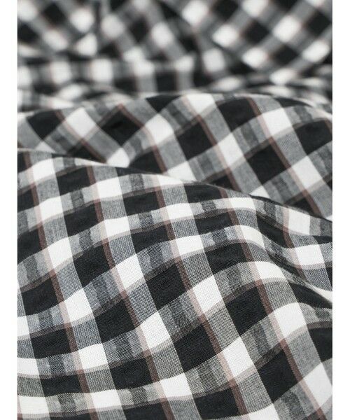 MidiUmi / ミディウミ シャツ・ブラウス | MidiUmi シアサッカーチェックシャツ | 詳細17