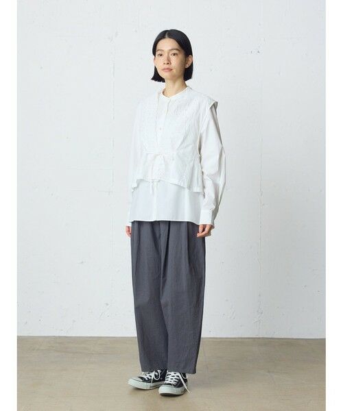 MidiUmi / ミディウミ ベスト | MidiUmi レースサイドタックベスト | 詳細8