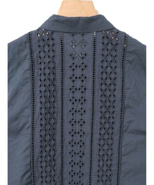 MidiUmi / ミディウミ シャツ・ブラウス | MidiUmi レースベストライクシャツ | 詳細6