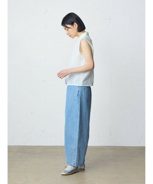 MidiUmi / ミディウミ シャツ・ブラウス | MidiUmi レースベストライクシャツ | 詳細16