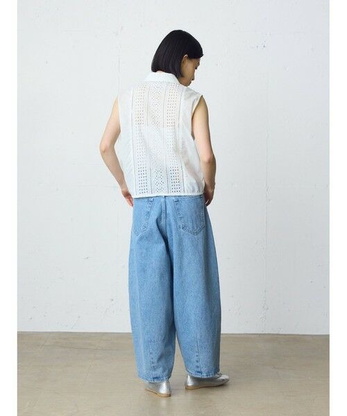 MidiUmi / ミディウミ シャツ・ブラウス | MidiUmi レースベストライクシャツ | 詳細17