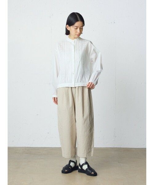 MidiUmi / ミディウミ シャツ・ブラウス | MidiUmi レースジャケットシャツ | 詳細15