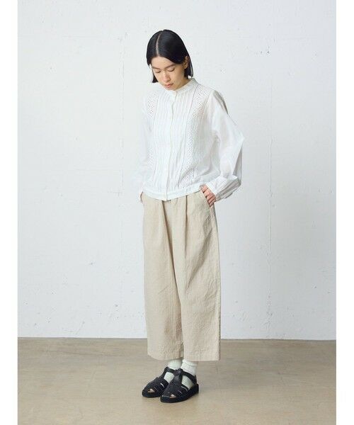 MidiUmi / ミディウミ シャツ・ブラウス | MidiUmi レースジャケットシャツ | 詳細16