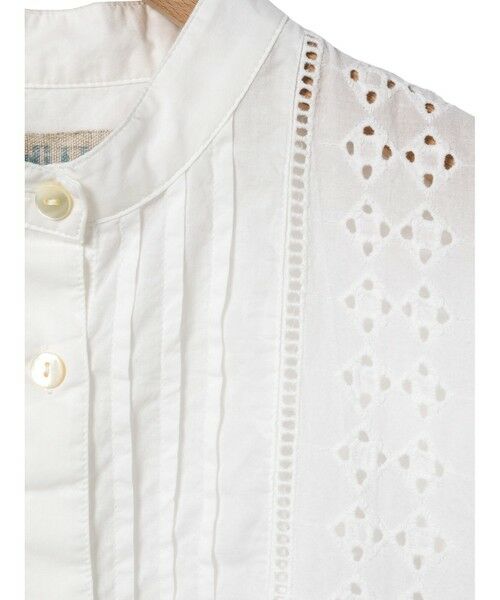 MidiUmi / ミディウミ シャツ・ブラウス | MidiUmi レースジャケットシャツ | 詳細9