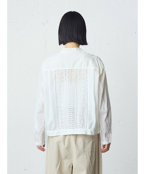 MidiUmi / ミディウミ シャツ・ブラウス | MidiUmi レースジャケットシャツ | 詳細12