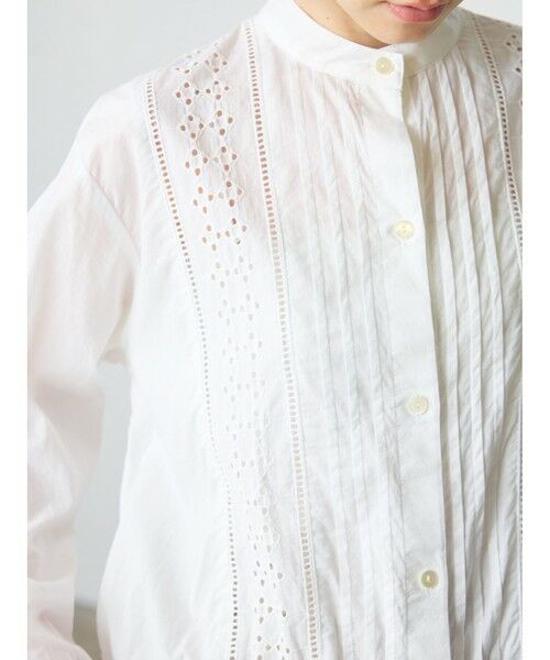 MidiUmi / ミディウミ シャツ・ブラウス | MidiUmi レースジャケットシャツ | 詳細13