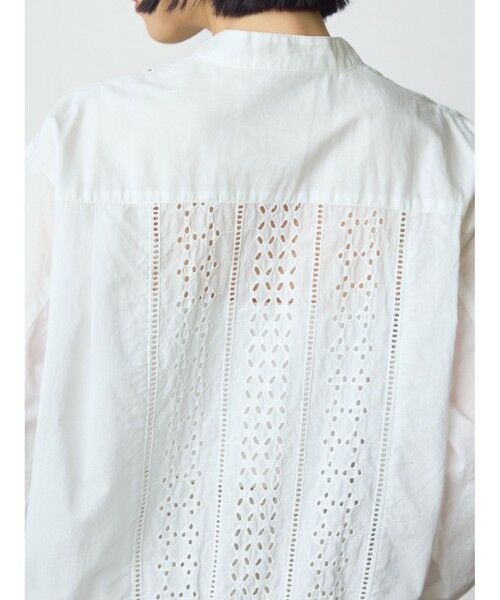 MidiUmi / ミディウミ シャツ・ブラウス | MidiUmi レースジャケットシャツ | 詳細14