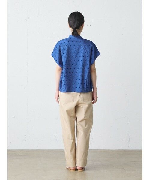 MidiUmi / ミディウミ シャツ・ブラウス | MidiUmi ドット柄シャツノースリーブ | 詳細10