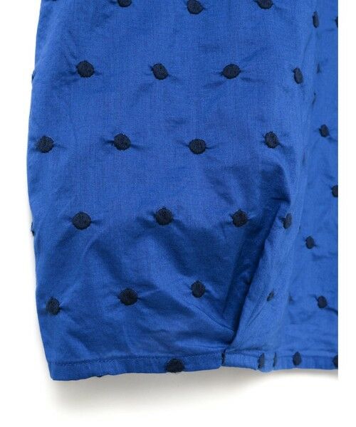 MidiUmi / ミディウミ シャツ・ブラウス | MidiUmi ドット柄シャツノースリーブ | 詳細13