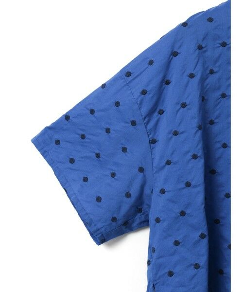 MidiUmi / ミディウミ シャツ・ブラウス | MidiUmi ドット柄ワイドシャツプルオーバー | 詳細3