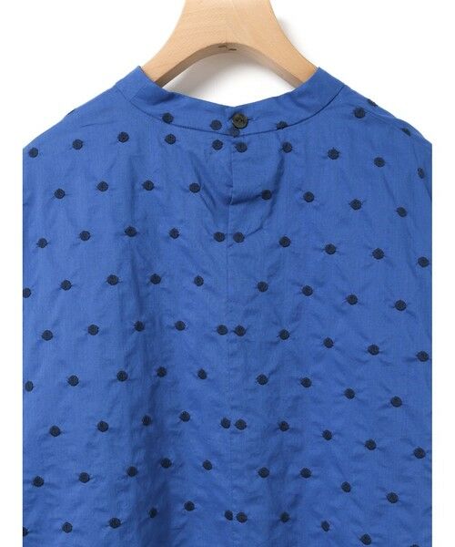 MidiUmi / ミディウミ シャツ・ブラウス | MidiUmi ドット柄ワイドシャツプルオーバー | 詳細6
