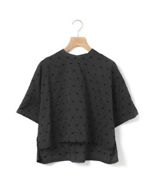 MidiUmi / ミディウミ シャツ・ブラウス | MidiUmi ドット柄ワイドシャツプルオーバー | 詳細9