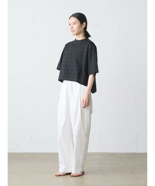 MidiUmi / ミディウミ シャツ・ブラウス | MidiUmi ドット柄ワイドシャツプルオーバー | 詳細16