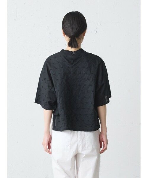 MidiUmi / ミディウミ シャツ・ブラウス | MidiUmi ドット柄ワイドシャツプルオーバー | 詳細13