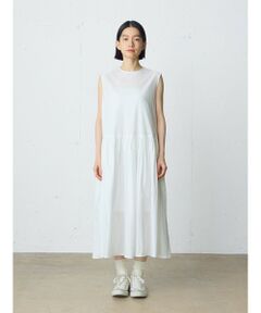 MidiUmi / ミディウミ ロング・マキシ丈ワンピース | MidiUmi ギャザーノースリーブワンピース