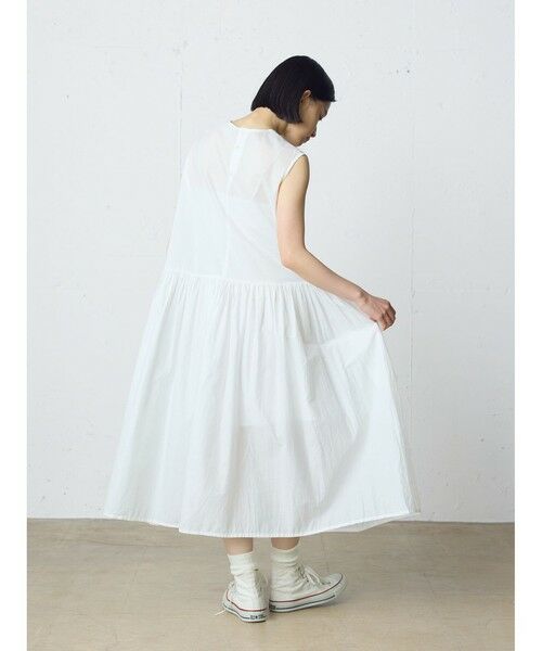 MidiUmi / ミディウミ ロング・マキシ丈ワンピース | MidiUmi ギャザーノースリーブワンピース | 詳細14