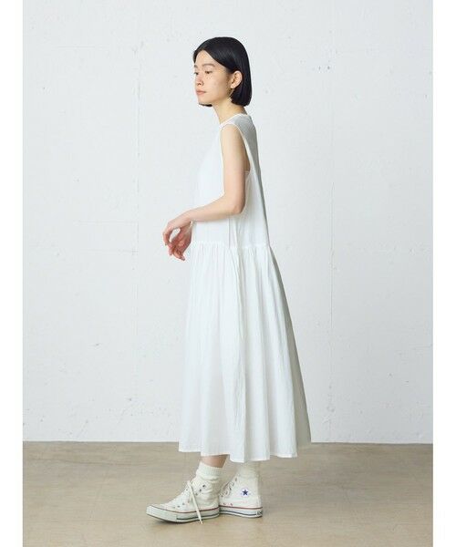 MidiUmi / ミディウミ ロング・マキシ丈ワンピース | MidiUmi ギャザーノースリーブワンピース | 詳細13