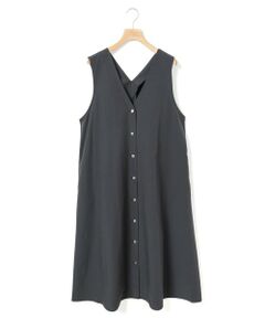 MidiUmi / ミディウミ ロング・マキシ丈ワンピース | MidiUmi Vネックロングジレワンピース