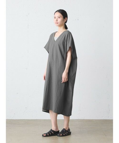 MidiUmi / ミディウミ ロング・マキシ丈ワンピース | MidiUmi C/Lワイドワンピース | 詳細5