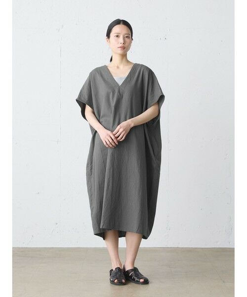 MidiUmi / ミディウミ ロング・マキシ丈ワンピース | MidiUmi C/Lワイドワンピース | 詳細8