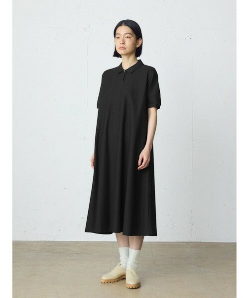 MidiUmi / ミディウミ ロング・マキシ丈ワンピース | MidiUmi ポロフレアワンピース | 詳細3