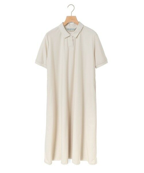 MidiUmi / ミディウミ ロング・マキシ丈ワンピース | MidiUmi ポロフレアワンピース（ライトベージュ(color20)）