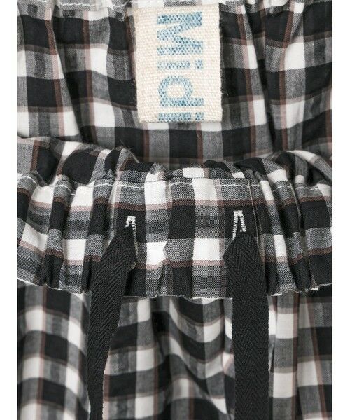 MidiUmi / ミディウミ ミニ・ひざ丈スカート | MidiUmi シアサッカーチェックスカート | 詳細13