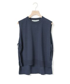 MidiUmi / ミディウミ ベスト | MidiUmi C/Lサイドリボンベスト