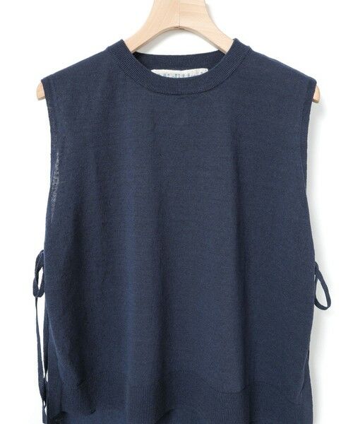 MidiUmi / ミディウミ ベスト | MidiUmi C/Lサイドリボンベスト | 詳細2