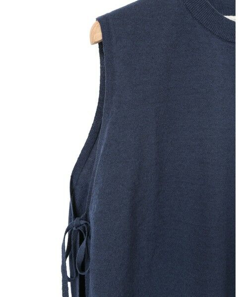 MidiUmi / ミディウミ ベスト | MidiUmi C/Lサイドリボンベスト | 詳細3