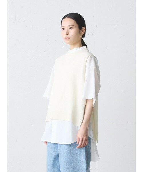 MidiUmi / ミディウミ ベスト | MidiUmi C/Lサイドリボンベスト | 詳細7